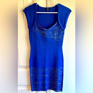 XOXO Blue fitted dress! This is an amazing dress!